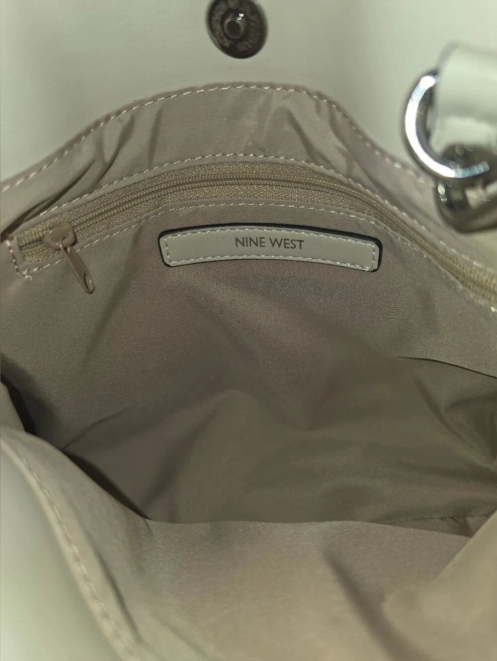 Nine West • Therese Satchel in Beige/Cream. NWOT.